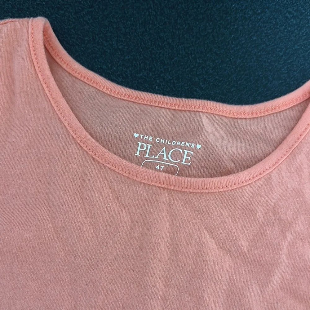 Place Coral Tank Top with Tie Detail